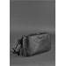 Шкіряна поясна сумка Dropbag Maxi чорна Crazy Horse - BN-BAG-20-g-kr