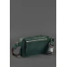 Шкіряна поясна сумка Dropbag Maxi зелена Crazy Horse - BN-BAG-20-iz