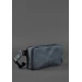 Шкіряна поясна сумка Dropbag Maxi синя Crazy Horse - BN-BAG-20-nn