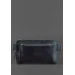 Шкіряна поясна сумка Dropbag Maxi синя Crazy Horse - BN-BAG-20-nn