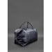 Шкіряна дорожня сумка темно-синя - BN-BAG-41-mystic