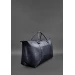 Шкіряна дорожня сумка темно-синя - BN-BAG-41-mystic