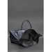 Шкіряна дорожня сумка темно-синя - BN-BAG-41-mystic