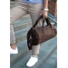 Шкіряна сумка Harper темно-коричнева Crazy Horse - BN-BAG-14-o