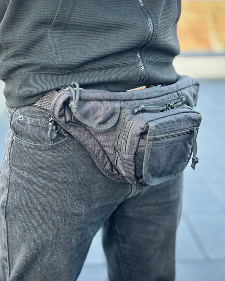 Сумка поясная DANAPER DEFENDER CITY, Black