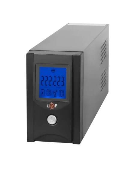 ДБЖ LogicPower LP UL650VA (390 Вт) лінійно-інтерактивний, LCD, USB, корпус метал