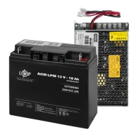 Блок безперебійного живлення GreenVision GV-007-UPS-A-1203-8A з АКБ 18 Ah