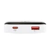 Павербанк бездротовий LogicPower PQ17 10000 mAh, MagSafe 15 Вт, Type-C 20 Вт, білий