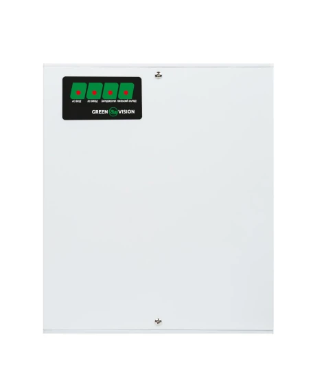 Блок безперебійного живлення GreenVision GV-008MU-UPS-A-1203-10A 12V 10A, без АКБ