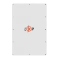 Акумулятор LiFePO4 LogicPower 51,2V 100Ah (5120 Wh), BMS JK 100A, настінний, Bluetooth, RS485/CAN, білий