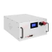 Акумулятор LiFePO4 LogicPower 51,2V 230Ah (11776 Wh), BMS SP 200A, у стійку, RS485/CAN, LCD, білий