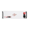 Акумулятор LiFePO4 LogicPower 51,2V 100Ah (5120 Wh), BMS SP 100A, у стійку, RS485/CAN, білий