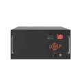 Акумулятор LiFePO4 LogicPower 51,2V 230Ah (11776 Wh), BMS JK 200A, у стійку, Bluetooth, чорний