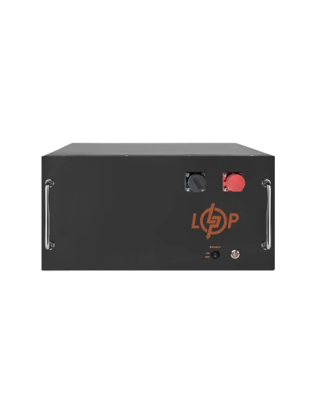 Акумулятор LiFePO4 LogicPower 51,2V 230Ah (11776 Wh), BMS JK 200A, у стійку, Bluetooth, чорний