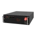 Акумулятор LiFePO4 LogicPower 25,6V 200Ah (5120 Wh), BMS JK 150A, у стійку, Bluetooth, RS485/CAN, чорний
