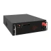 Акумулятор LiFePO4 LogicPower 25,6V 200Ah (5120 Wh), BMS JK 150A, у стійку, Bluetooth, RS485/CAN, чорний