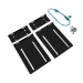 Акумулятор LiFePO4 LogicPower 25,6V 200Ah (5120 Wh), BMS JK 150A, у стійку, Bluetooth, RS485/CAN, чорний
