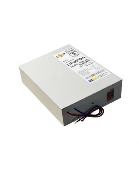 Акумулятор LiFePO4 LogicPower 76,8V 100Ah (7680 Wh), BMS 200A/100A, Bluetooth