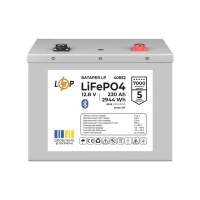 Акумулятор LiFePO4 LogicPower 12,8V 230Ah (2944 Wh), BMS 200A, Bluetooth, корпус метал