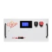 Акумулятор LiFePO4 LogicPower 51,2V 315Ah (16128 Wh), BMS 200A, RS485/CAN, LCD, у стійку, білий