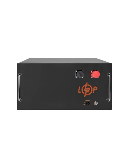 Акумулятор LiFePO4 LogicPower 51,2V 315Ah (16128 Wh), BMS JK 300A, Bluetooth, у стійку, чорний