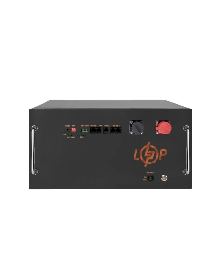 Акумулятор LiFePO4 LogicPower 25,6V 315Ah (8064 Wh), BMS JK 200A, у стійку, RS485/CAN, чорний