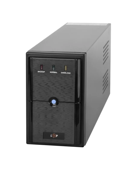 ДБЖ LogicPower LPM-625VA (437 Вт) лінійно-інтерактивний, LCD, корпус метал