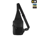 Сумка-кобура наплічна M-Tac Elite Gen.IV з липучкою Black