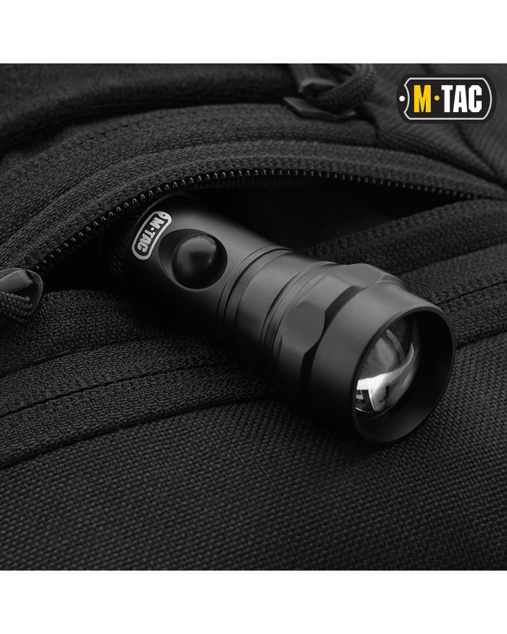Сумка-кобура наплічна M-Tac Elite Gen.IV з липучкою Black
