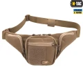 Сумка-кобура поясна M-Tac Elite Gen.II з липучкою Coyote