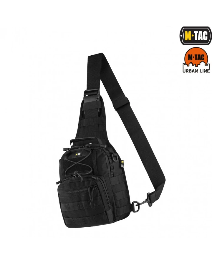 Сумка-слінг M-Tac Urban Line City Patrol Fastex Bag Black