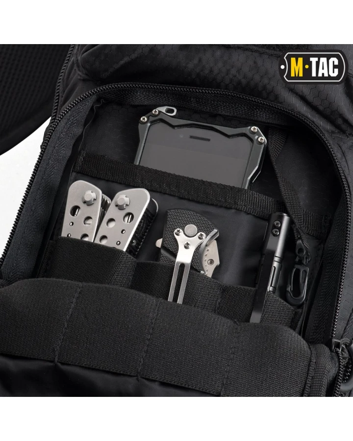 Сумка-слінг M-Tac Urban Line City Hunter Hexagon Bag Black