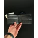 Шкіряне чоловіче портмоне на кнопці ST Leather ST-104-1 чорний