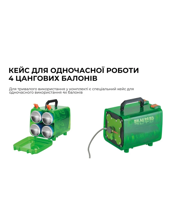 Кемпінговий душ із газовим нагрівом води BRS-93, резервуар 20 л