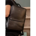 Чорний шкіряний чоловічий рюкзак BlankNote Foster 1.0