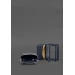 Набір шкіряних аксесуарів BlankNote AUTO 2.0 темно-синій