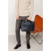 Шкіряна ділова сумка The Wings Attache Briefcase синій
