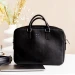 Шкіряна ділова сумка The Wings Briefcase 2.0 чорний