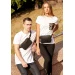 Шкіряна поясна сумка BlankNote Dropbag Mini чорна Crazy Horse