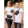 Шкіряна поясна сумка BlankNote Dropbag Mini чорна Crazy Horse