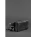 Шкіряна поясна сумка BlankNote Dropbag Mini чорна Crazy Horse