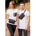 Шкіряна поясна сумка BlankNote Dropbag Mini чорна Crazy Horse