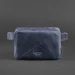 Шкіряна поясна сумка BlankNote Dropbag Mini синя