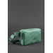 Шкіряна поясна сумка BlankNote Dropbag Mini зелена Crazy Horse