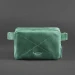 Шкіряна поясна сумка BlankNote Dropbag Mini зелена Crazy Horse