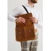Шкіряна сумка-портфель BlankNote Classic світло-коричневий Crazy Horse з ефектом Pull Up