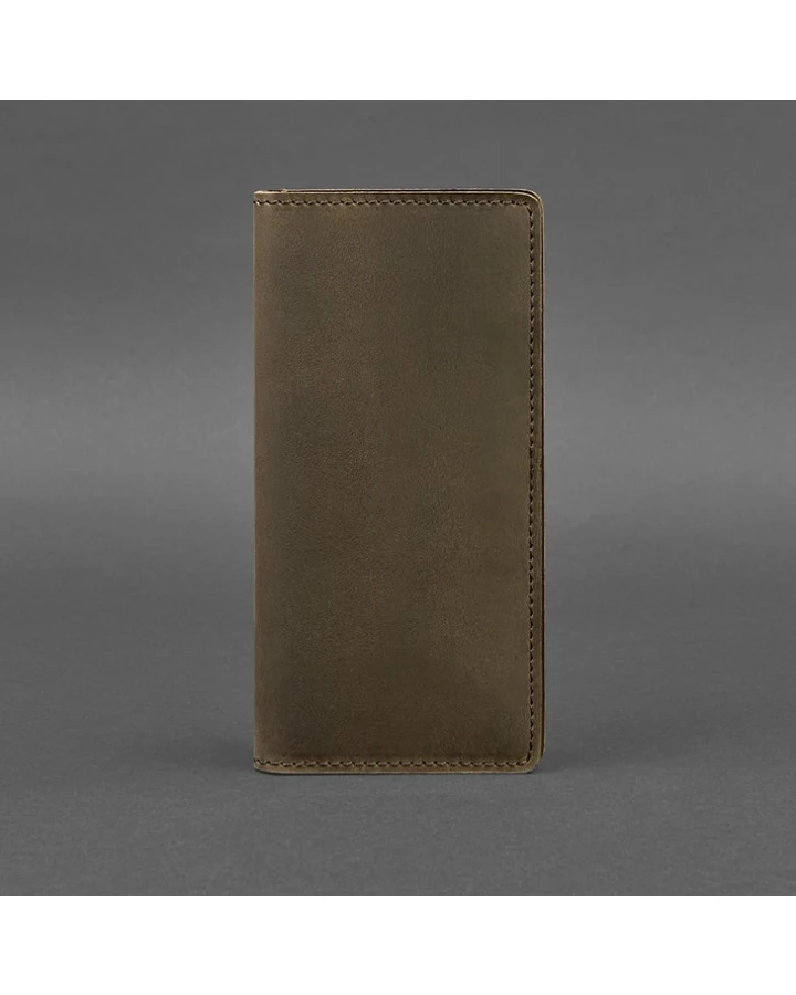 Шкіряне портмоне-купюрник BlankNote 11.0 темно-коричневе