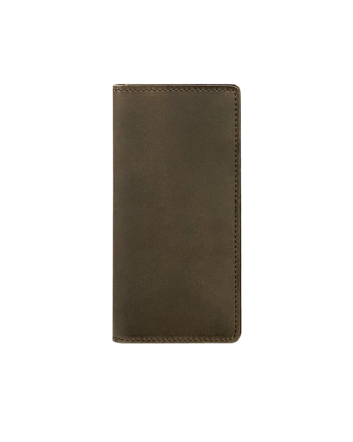 Шкіряне портмоне-купюрник BlankNote 11.0 темно-коричневе