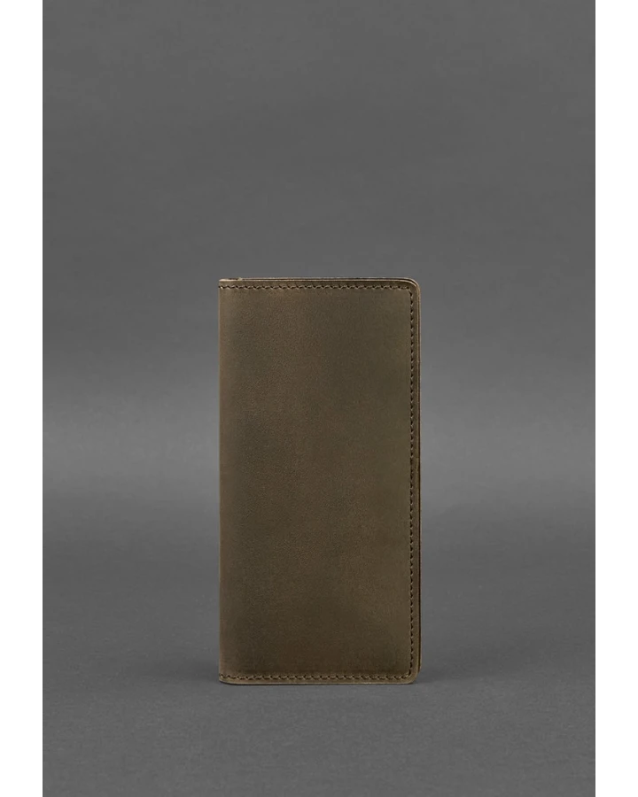 Шкіряне портмоне-купюрник BlankNote 11.0 темно-коричневе