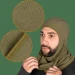 Флісова балаклава Camotec Pro Himatec 100, пісочна (tan)